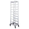 Buy cheap Hotel Restaurant Kitchen Bakery Stainless Steel Pan Food Trolley from wholesalers