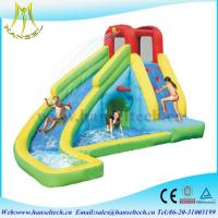 Buy cheap Hansel 2017 hot selling commercial PVC outdoor inflatable play area water slide product