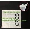 Buy cheap 100% Biodegradable Shipping Bags, Zipper Compostable Zip Bag, PLA Corn Starch, Garment Apparel, Cashmere from wholesalers