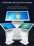 Android Horizontal Self Service LCD Advertising Display Kiosk 32 43 49 55 65