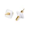 Buy cheap Male Solder 9.5mm Pogo Pin Connector Brass 3.2mm Heigh Spring Loaded Gold Plated from wholesalers