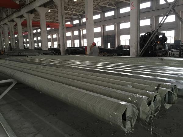 Buy cheap Power Transmission Steel Tubular Pole 5mm WT Weather Resistant from wholesalers