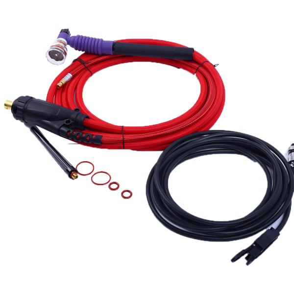 Buy cheap Cutting Industry Red and Black WT125F TIG Welding Torches with Glass Cup Performance from wholesalers