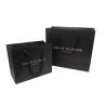 Buy cheap High End Custom Printed Paper Bags / Black Paper Gift Bags Embossed Surface Disposal from wholesalers