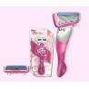 Buy cheap Pink Sixed baldes Stainless Steel razor blade shaving Shai 6 for Woman Use from wholesalers