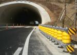 Motorway Non Aggressive Roller Barrier Fence For Central Isolation Belts