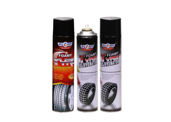 Buy cheap Plyfit 650ml Car Care Products Car Tyre Foamy Renew Spray TUV Certificated from wholesalers