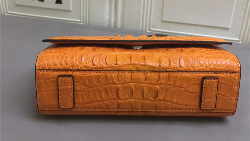 Genuine Crocodile Skin Lady Small Flap Purse Authentic Alligator Leather Women Sling Shoulder Bag Female Cross Body Bag