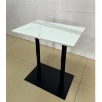 Buy cheap Metal Frame Ceramic Side Table Customized Size For Dining Room Furniture product