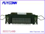50 Pin Centronic PCB Right Angle Female Connector Certified UL