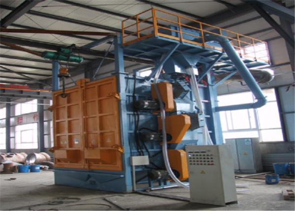 Buy cheap Y Type Shot Blasting Machine Steel Shot / Abrasive Cleaning Process Q3750 from wholesalers