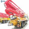 Buy cheap 1580mm Filling Height 130m3/H HB39K 39m Truck Mounted Concrete Pump from wholesalers