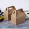 Buy cheap Brown Goodies Boxes Dessert/ Treat/ Gable/ Kraft Party Favor Boxes, Popcorn,Toys,Baby Showers,Birthday from wholesalers
