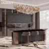 Buy cheap Custom Modular Modern Design Villa Kitchen Furniture Kitchen Cabinet from wholesalers