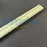 Buy cheap L Shape Photoluminescent Anti Slip Stair Nosing With 29600mcd/M2 Brightness Yellow Green from wholesalers