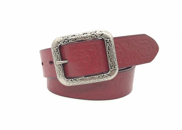 Buy cheap Retro Embossed 3.5mm Leather Casual Male Belts from wholesalers