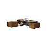 Buy cheap Wood Veneer Painted 1" Executive Office Table Three Drawers DIOUS from wholesalers