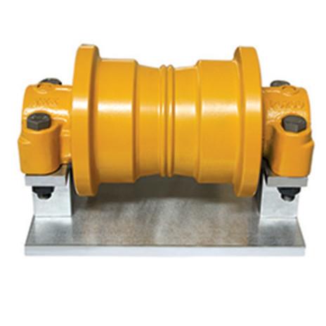 Buy cheap Black Heat Treatment Undercarriage Rollers for Long-lasting Durability from wholesalers