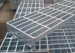 Safety Mild Steel Stair Treads Grating / Non Slip Steel Stair Treads