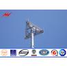 Buy cheap 60M Professional Monopole Telecom Tower With ASTM A123 Galvanization Standard from wholesalers