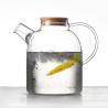 Buy cheap 3 - 4 Person Modern Glass Teapot , Wedding / Holidays Pyrex Glass Kettle from wholesalers