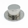 Buy cheap Circular N42 Neodymium Disc Magnets Black Epoxy Coated permanent from wholesalers