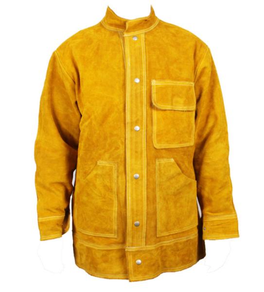 Buy cheap 1.6mm Cowhide Leather Split Welding PPE Safety Wear Clothing from wholesalers