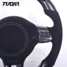 Buy cheap VW Volkswagen Golf6 GTI 6R Black Carbon Fiber Leather Steering Wheel OEM Steering Wheels from wholesalers