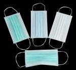 Buy cheap Disposable Non Woven Masks 3ply 17.5 X 9.5cm Size Industrial Detailed from wholesalers