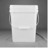 Buy cheap Food Grade Square Plastic Bucket 5 Gallon 20 Litre With Lid And Handle from wholesalers
