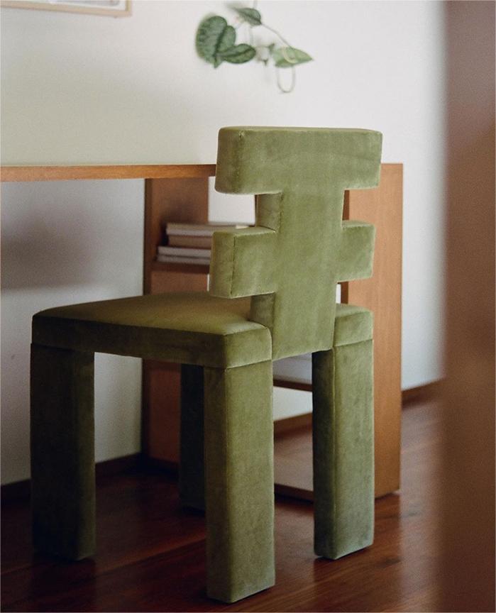 Modern Green Velvet Accent Dining Chairs for Restaurant ODM