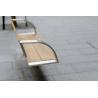 Buy cheap SGS Certified Length 120cm Cast Iron And Wood Garden Bench from wholesalers