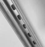 Steel Framing System Strut C Channel Connector Silver Color For Industrial