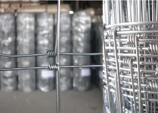 2.5mm Wire Livestock 1.2m Hinge Joint Farm Boundary Fencing Hot Dip Galvanized