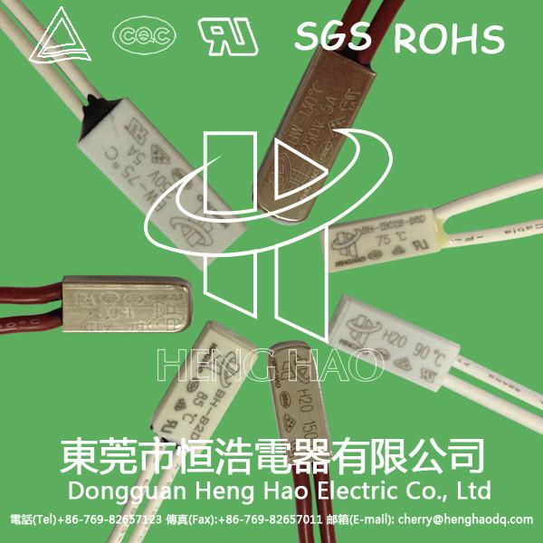 Quality Universal Thermal Protection Switch For Blender / Electric Fan Heaters for sale