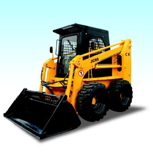 Buy cheap JC60 Small Skid Steer Loaders 0.4 - 0.5m3 Bucket Capacity With Hydraulic Brake Forklift from wholesalers