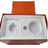 Buy cheap Orange Rigid Cardboard Magnetic Gift Box For Teeth Whitening Beauty Packaging from wholesalers