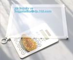 PVC slider k bag for stationery, file,school kids, stationery packaging zipper