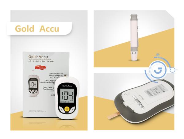 Buy cheap Arterial Whole Blood Diabetes Monitor Kit , Pharmacy Home Blood Sugar Test Kit from wholesalers
