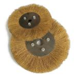 Galvanized Plywood OD125 0.15mm Wire Flat Shaped Crimped Wire Brush