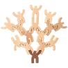Buy cheap Rounded Wooden Shape Puzzle Toys To Improve The Logic Character from wholesalers