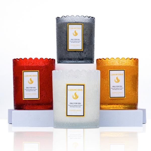 Home Garden Wedding Parties Birthday Glass Jar Scented Candle Soy Candle Gift