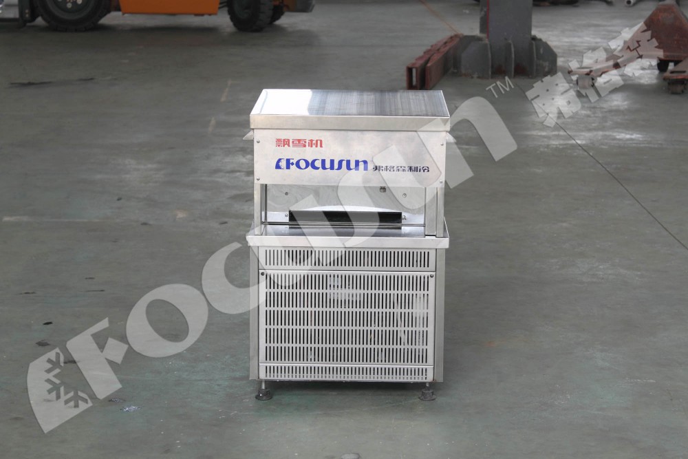 220V/1P/60HZ/50HZ Copeland Compressor Focusun 600kg Snow Maker Machine for Spa Hotels