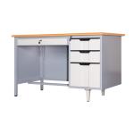 KD Structure Modern Design Office Table Metal Frame Office Desk