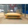 Buy cheap Cable drum hydraulic lifting device electric steel rail material transfer wagon from wholesalers