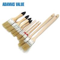 Buy cheap Round Natural real bristle paint brushes Wooden Handle Real Hair Paint Brushes product