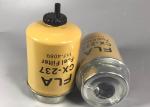Hydraulic Liquid Excavator Fuel Filter 0.01μ~1000μ Filtration Rating Relieble