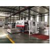 Buy cheap Semi Auto Flat Bed Corrugated Paper Die Cutting Machine with Full Waste Stripping Supply from wholesalers