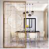Buy cheap 304 201 Stainless Steel Room Divider Decorative Partition Laser Cutting from wholesalers