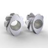 Buy cheap Heat Treated TDK Screw Element DIN Twin Screw Extruded Parts For Chemical Industry from wholesalers